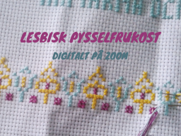 lesbisk pysselfrukost broderi 